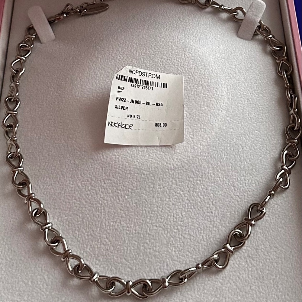 Mach & Mach silver necklace